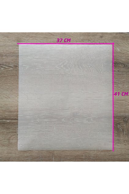 Plastik Çanta Kanvası 37 X 41 Cm Kare Kanvas