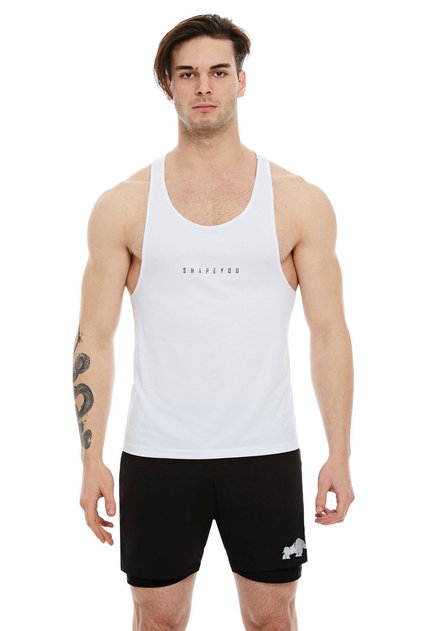 White Men's Fitness Athlete