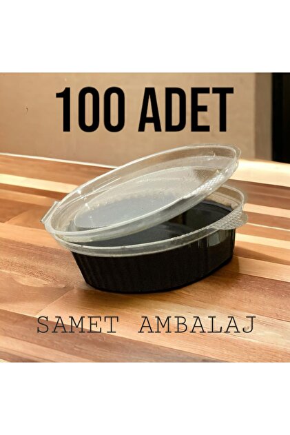 SAMET AMBALAJ Kapaklı Plastik Sos Kabı 50 cc Sızdırmaz Kap Sosluk