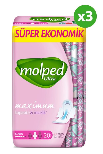 Ultra Super Economical Long Sanitary Pads 60 pcs