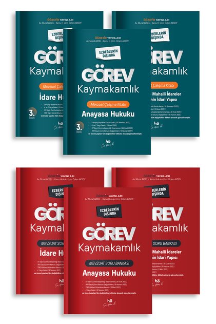 2027 Görev Kaymakamlık Mevzuat Çalışma Kitabı Mevzuat Soru Bankası Kitabı ( Konu-soru )