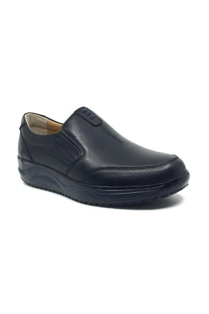 100% Leather Men's Full Orthopedic Comfortable Daily High Sole Walking Shoes