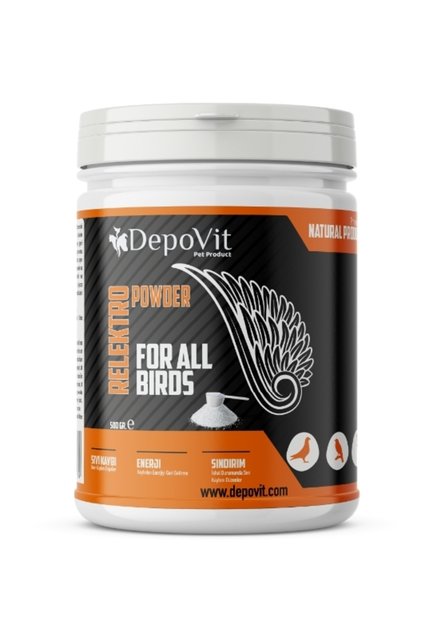 RELEKTRO LİTE ELEKTROLİT TOZ (500 GR) GÜVERCİN VE TÜM KANATLILAR İÇİN