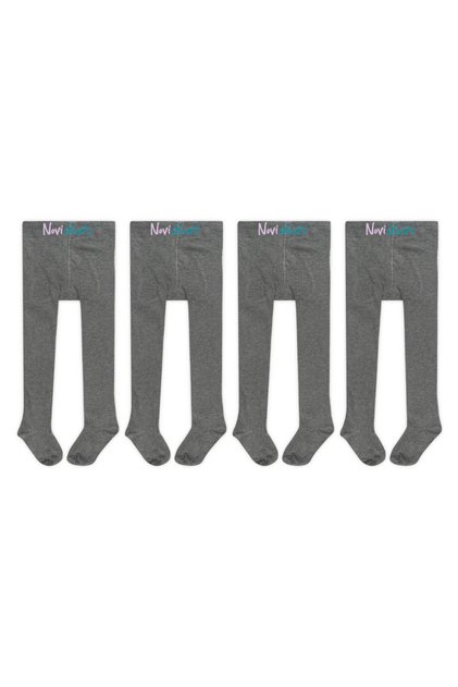 4-Piece Baby Cotton Pantyhose, Children's Newborn Cotton Girls Boys School Socks, White Ecru Pink Vs