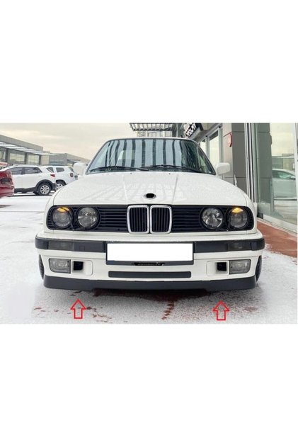 E30 Ön Tampon Eki (Boyasız) Fiberglass