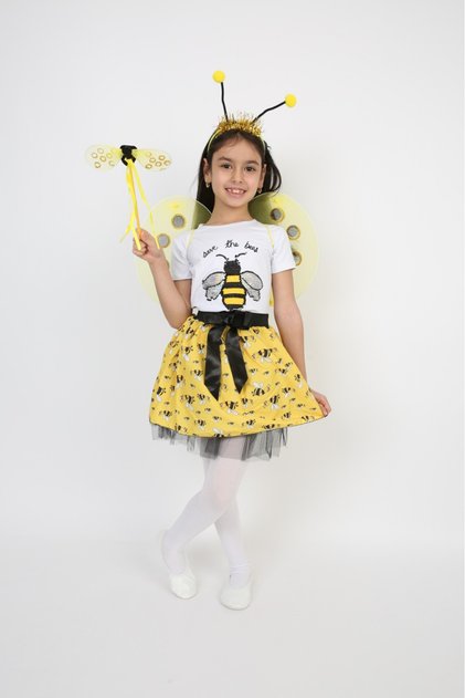 Girl's Bee Costume 23 April 29 October Performance Clothes