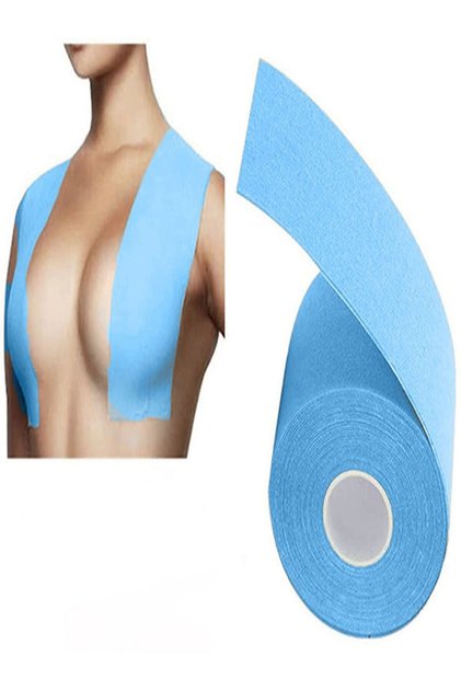 Breast Tape, Breast Lift Tape, Breast Lifter Blue Color