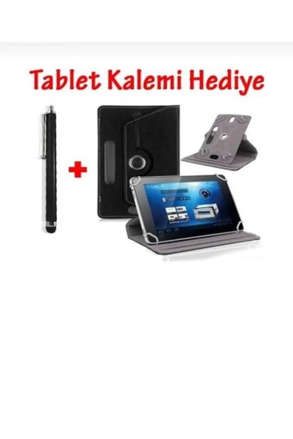 Tcl Tab Nxtpaper 11 Inç 9466x Kamera Yeri Uyumlu Universal Stantlı Kılıf Kalem Hediye