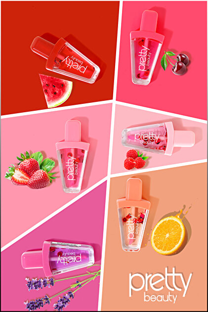Pretty Beauty Ice Cream Lip oil & Meyve Aromalı Parlatıcı - Fiyatı