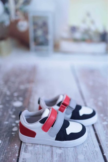 Unisex Colorful Velcro Kids Baby Sneakers