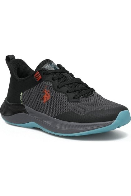 U.S. Polo Florin Sole Side Serrated Mesh Lace Sneakers