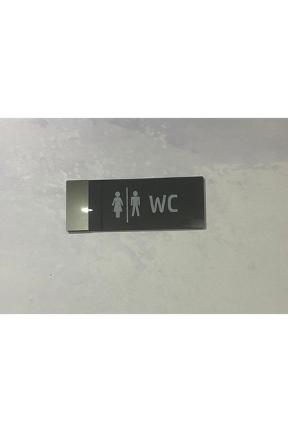 Mirrored Classic Series Wc Direction Sign