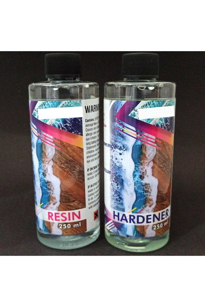Epoksi Reçine Ultra Şeffaf Art Resin Sanatsal Epoksi 0,5 Lt Set
