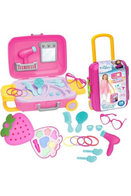Depomiks Avm Frozen Elsa Oyuncak Güzellik Set Bavulum +