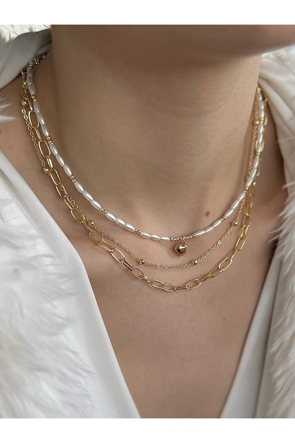 Bijou Necklaces - Multicolor - Without Stone