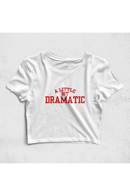 A Little Big Dramatic Croptop T-Shirt