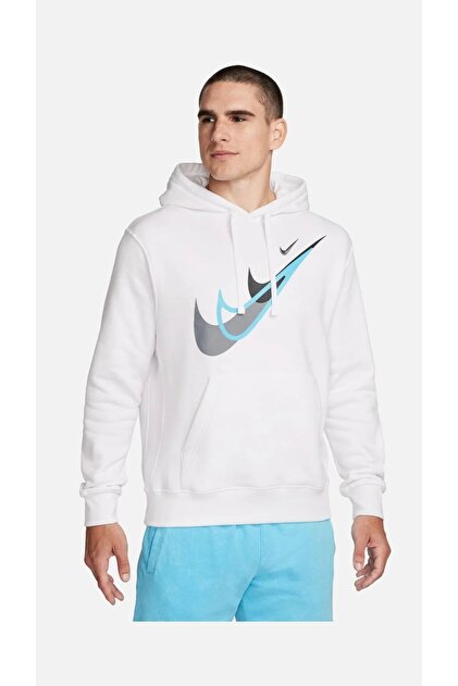 triple swoosh nike hoodie