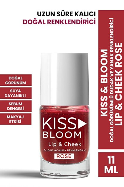 PROCSIN Kiss & Bloom Doğal Görünümlü Dudak ve Yanak Renklendirici