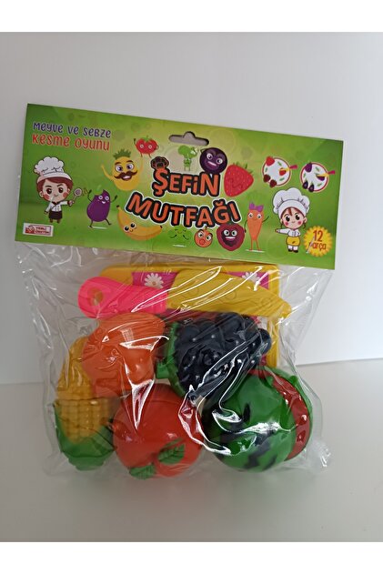 Numaca Oyuncak Kesilebilen Meyve Sebze Seti Şefin Mutfağı 24