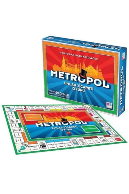 Ks Game Metropol Real Estate Trade Game Monopoly Monopoly New Model