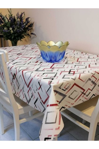 FIBER PVC OIL PATTERNED REMOVAABLE TABLE CLOTH