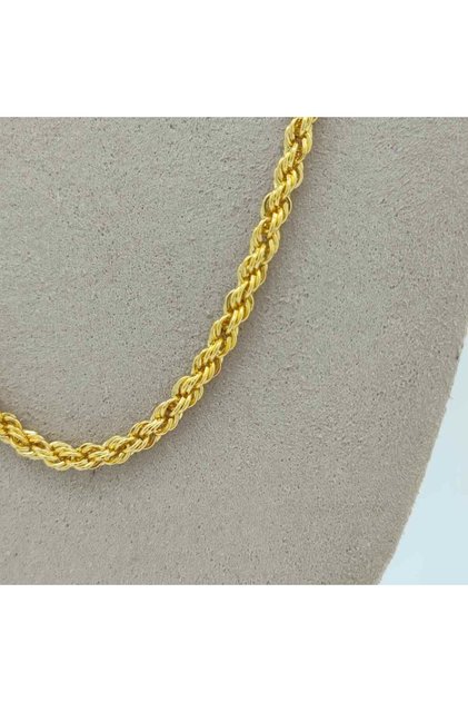 Halat Burgu Zincir Kalın – 70 cm
