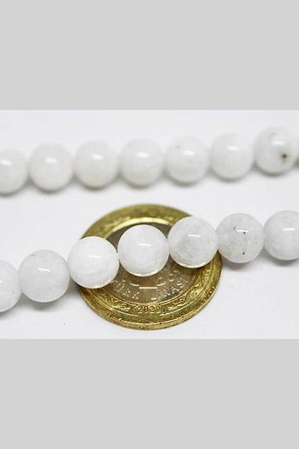 Moon Stone 8mm/3 Pieces