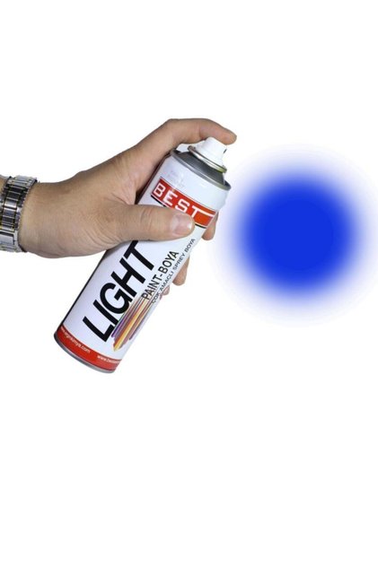 Light Mavi Akrilik Takviyeli Sprey Boya 250 ml
