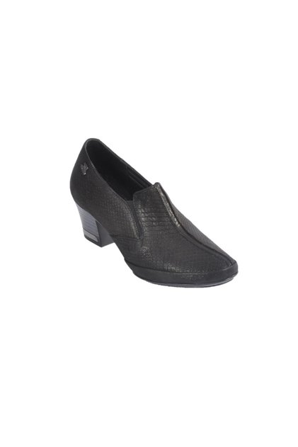 1345 Black-Nubuck Women's Daily Genuine Leather Shoes