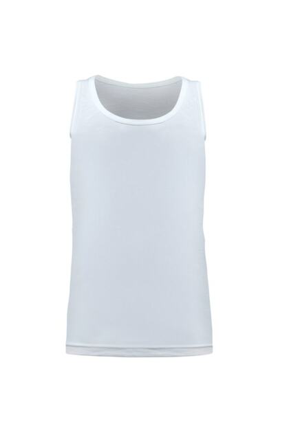 Children's Thermal Tank Top 1Level 9298 - White