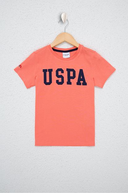 U.S. Polo Assn. Kırmızı Erkek Çocuk T-Shirt - 1