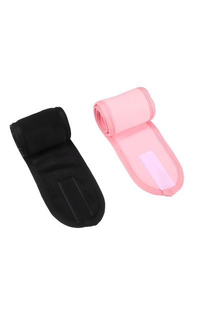 2 Pack Towel Hair Band Velcro Makeup Headband Athlete Hair Band