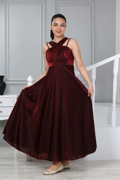 maxi dress graduation gown Buy Siaoryne Elegant Scoop Neck Lace Blue Long Prom Dress Graduation Gown