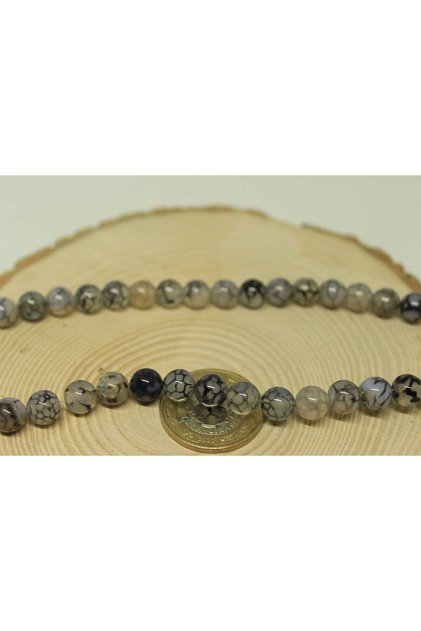 Agate Stone 8mm/5 Pieces (23570-1)