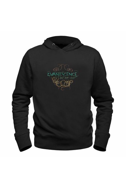 Evanescence Printed Black Sweatshirt