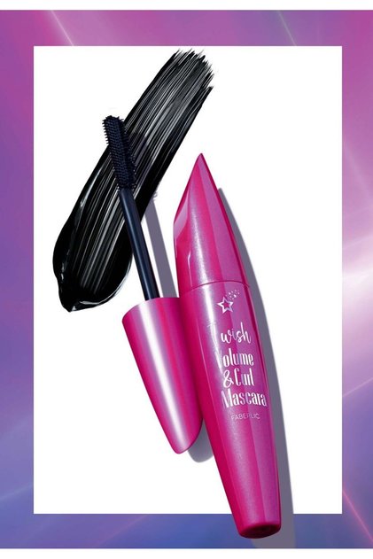 I Wish Volume & Curl Mascara 56763 Intense Volumizing Lash Curler Long-Lasting Black Mascara