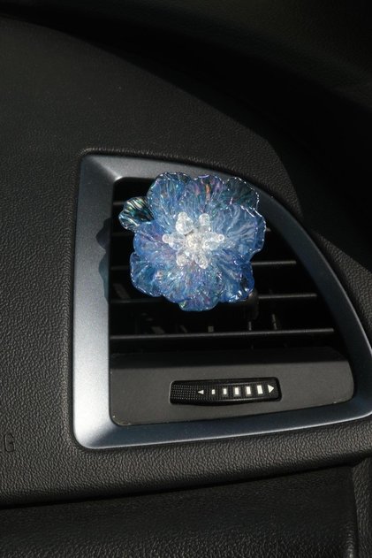 Blue Gilded FLOWER