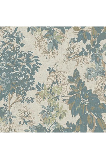 Tropicano Yapraklı Duvar Kağıdı 9907-3 (9907-3 / 15.6 MTR)