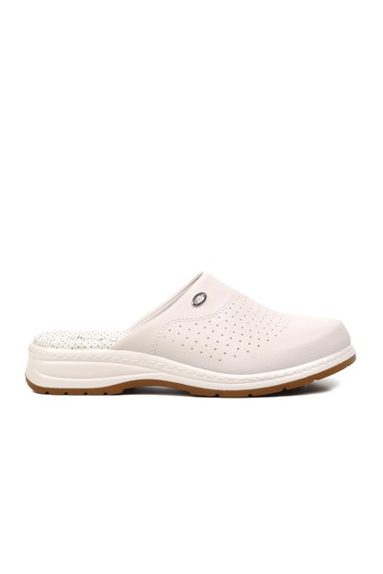 33922 Shore White Women's Sabo Slippers