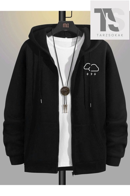 Cardigan cu fermoar Lightning Cloud