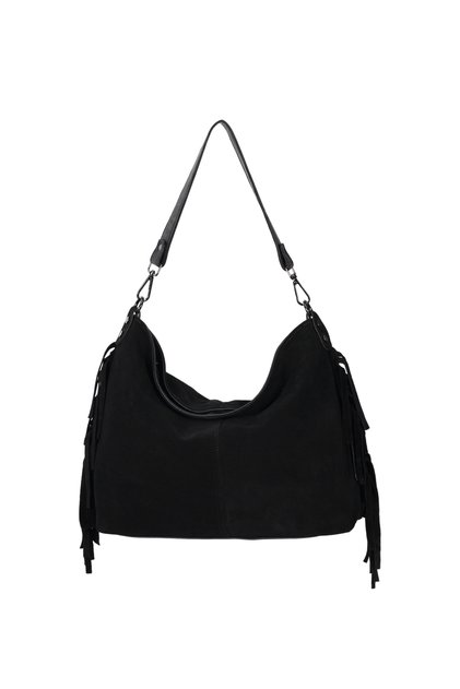 Genuine Leather Suede Women's Shoulder Bag