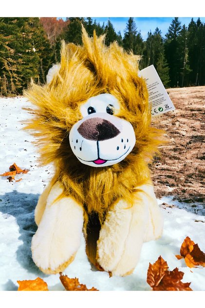 Aslan Oturan Sevimli Aslan Peluş Oyuncak 35 cm