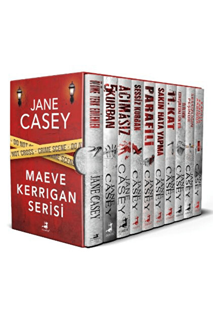 Jane Casey Maeve Kerrigan Serisi Tüm Kitaplar - Kutulu Set / Olimpos Yayınları / 8785452416068