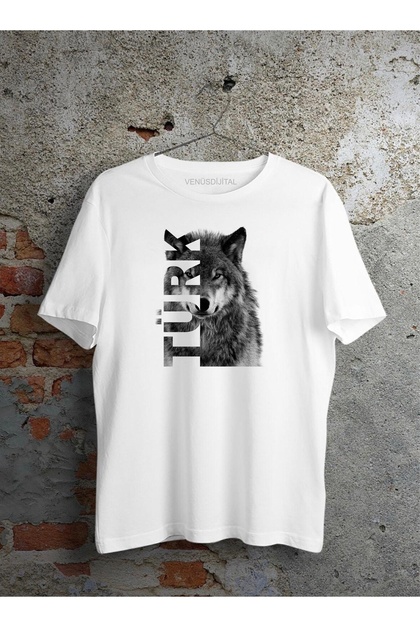 TURKISH WOLF MODEL1 PRINTED T-SHIRT