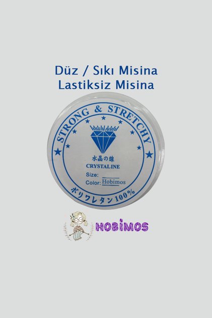 Düz - Sıkı - Lastiksiz Misina - Esnemeyen Misina