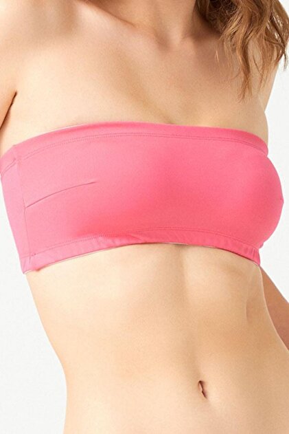 Cottonhill Straplez Crop Top Büstiyer Pembe - Fiyatı, Yorumları