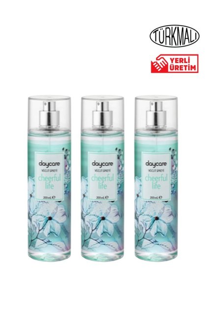 Vücut Spreyi 200 Ml X 3 LÜ CHEERFUL LİFE