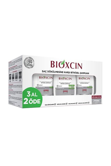 Genesis Yağlı Saçlar İçin Saç Dökülmesine Karşı Bitkisel Şampuan 3 Al 2 Öde 300ml