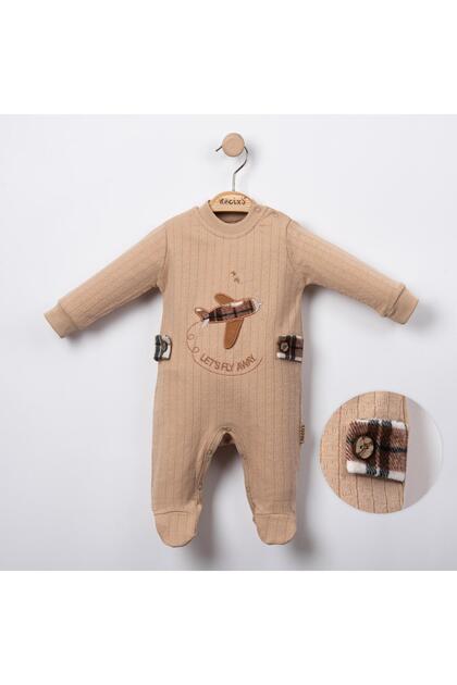Let's Fly Cute Baby Boy Jumpsuit