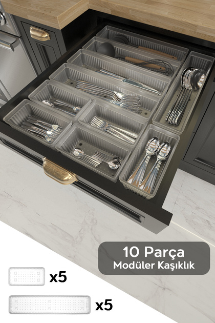 (訳アリ)moducaseMAX140&70＋専用棚板セット Meleni Home 10'lu Modüler Set Kaşıklık Çekmece Içi Düzenleyici